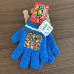 スーパーマリオ フリーサイズ 手袋 青のサムネイル