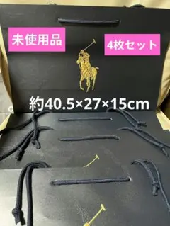 新品 ラルフローレン 紙袋 大サイズ ショッパー 約40.5×27×15cm