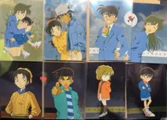 8枚セット 名探偵コナン カード探偵団 レア版 メタリックカード
