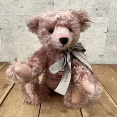 Steiff　マイセン×シュタイフ ローズ　テディベア 　カップ付き Steiff ローズテディベア1999とマイセンカップ&ソーサー セット