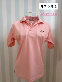 YONEX メンズS ピンクポロシャツ