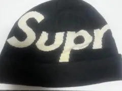 Supreme ニット帽 ブラック