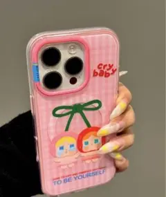 新品 crybaby iphone15 スマホケース