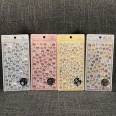 正規品　しずくちゃん　ボンボンドロップシール　ミニ　4枚コンプリートセット