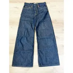 LEVI'S PREMIUM レディース W28 インディゴブルー ワイド