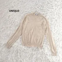 ユニクロ イネスコラボ カシミヤ100% ニット S アイボリー クルーネック