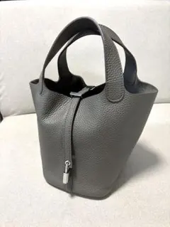 SALE】3000円引！牛本革 ハンドバッグ シルバー金具 Sサイズ パープル