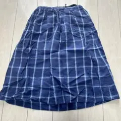 Samansa Mos2（サマンサ モスモス） ネイビー チェック柄 スカート