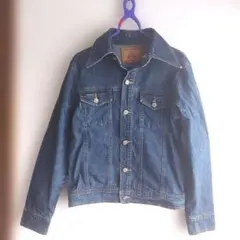 ダークブルー デニムジャケット　Gジャン　美品