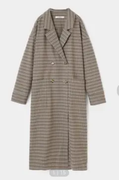 OVERSIZEDロングコート　moussy