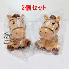 新品未開封 JA 2026年 干支 馬 貯金箱 2個セット ③