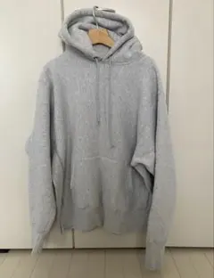 美品 CAMBER クロスニットプルオーバーパーカー