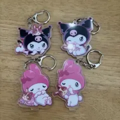 【サンリオ】マイメロクロミ×宇佐美 アクキー セット