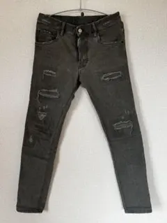 DSQUARED2 ダメージ加工 デニムパンツ グレーのサムネイル