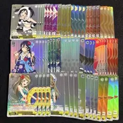 ヴァイスシュヴァルツ　ラブライブ　μ's SR 64枚　まとめ売り