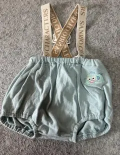 ベビーパンツ　サスペンダー付　ブルマ　70〜80 ハンギョドン