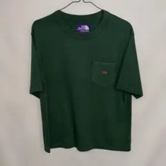 THE NORTH FACE ダークグリーン Tシャツ WS