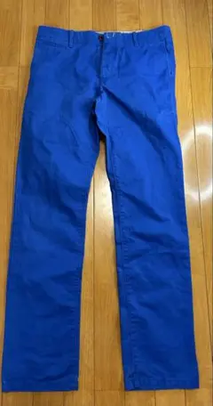 Gap Lived-In Slim チノパン 30x32 青