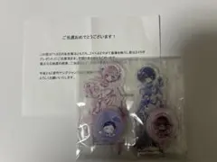 新品未開封】のあ先輩はともだち。x やがて絵筆を映ろし君は アクリル 