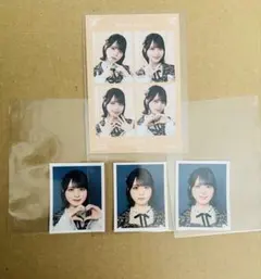 ＝LOVE イコラブ　佐々木舞香 4カット ID ステッカー　コンプ 貴族衣装