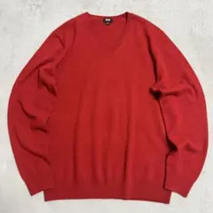 本間ゴルフ Hiro Honma カシミヤ100％ ニットセーター L オレンジ 