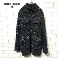 JOSEPH HOMME ニットカーディガン　ウール　ロールアップ　44のサムネイル