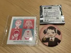 大阪関西万博 SPY×FAMILY 限定缶バッチ&ステッカー