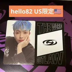 ATEEZ ホンジュン outlaw US限定 Hello82  トレカ