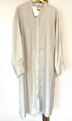 【未使用　タグ付き】サマンサモスモス　バンドカラシャツワンピース