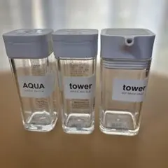 Yamazaki Tower AQUA 調味料ボトル 3本セットのサムネイル