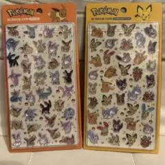 ポケモン 3D韓国限定　シール　2枚セット