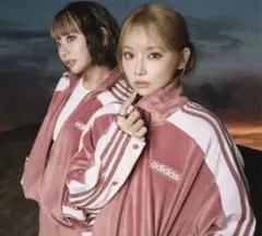 重盛さと美着用　adidas W ADIBREAK VELOUR TT Sサイズ