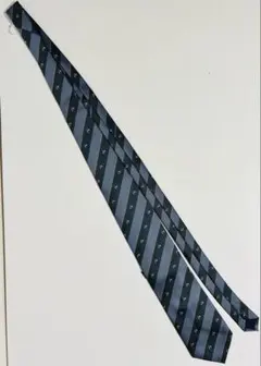 Select ストライプ ネクタイ ダークブルー