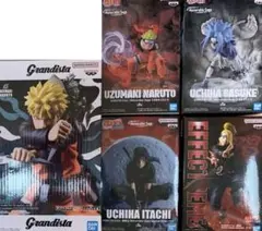 新品未開封】NARUTO 暁フィギュアセット7体 イタチ デイダラ サソリ