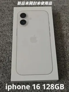 iPhone16 128GB ホワイト SIMフリー - メルカリ