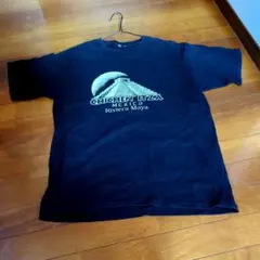 CHICHEN ITZA ブラック Tシャツ　海外　古着