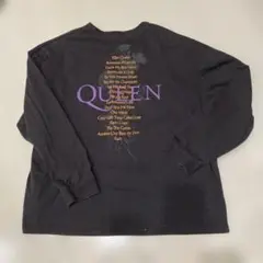 QUEEN バンドTシャツ グレー　バックプリント