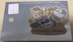 ちいかわベーカリー スマホに貼れるサイズのクラフトステッカー 転びまくるトリオ