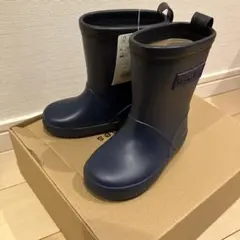 新品未使用品　ブランシェス　ネイビー 長靴　14cm