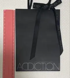 ADDICTION ショッパー ブラック 18cm×13cmのサムネイル