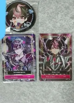 シクフォニ　缶バッジ　トレカ　LAN