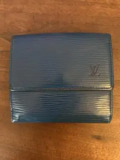 Louis Vuitton エピ 二つ折り財布 ブルーのサムネイル
