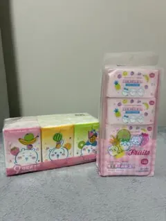 新品 ちいかわ MINISO コラボ ティッシュ ウェットティッシュ