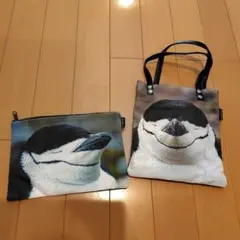 モノコムサ　ペンギンポーチ