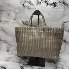 (美品)大人気、アンテプリマ、ワイヤーバッグ、イントレッチオ、人気色、グレー