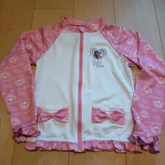 アナとエルサ ラッシュガード ピンク