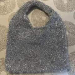 シルバー ハンドバッグ