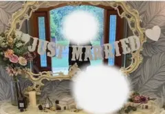 結婚式　ウェルカムボード　ペーパーアイテム　フォトグッズ