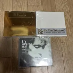 B'z CD 3枚セット（プレジャー、ミクスチャー、ウィキッドビート）