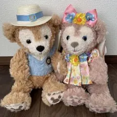 ダッフィー&シェリーメイ ペアぬいぐるみ レア